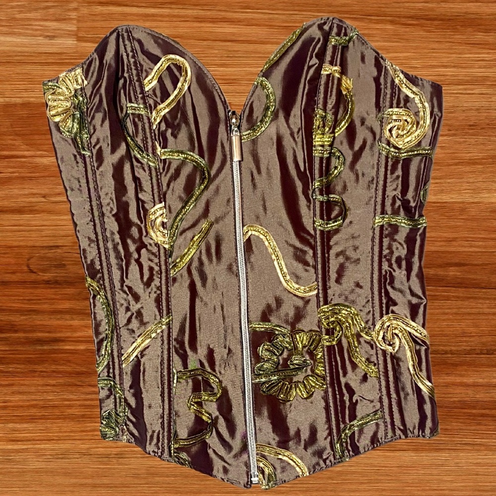 Zipper Corset